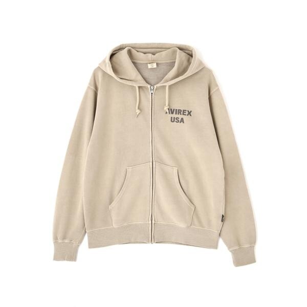 アヴィレックス（AVIREX）/《WEB限定》FADE WASH ZIP UP PARKA ”SAIPAN” ／ フェイドウォッシュ
