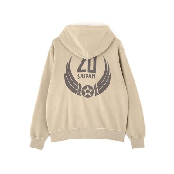 アヴィレックス（AVIREX）/《WEB限定》FADE WASH ZIP UP PARKA ”SAIPAN” ／ フェイドウォッシュ