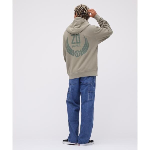 アヴィレックス（AVIREX）/《WEB限定》FADE WASH ZIP UP PARKA ”SAIPAN” ／ フェイドウォッシュ