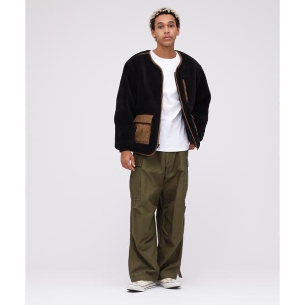 アヴィレックス（AVIREX）/《WEB&限定》BOA CARDIGAN ’24 ／ ボア カーディガン ／ AVIREX