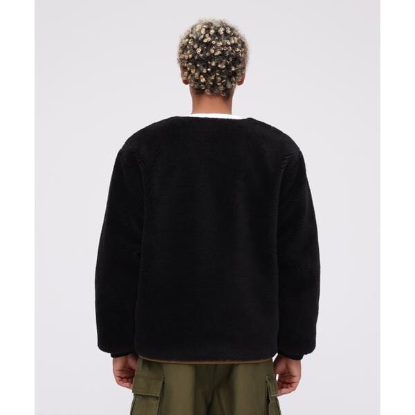 アヴィレックス（AVIREX）/《WEB&限定》BOA CARDIGAN ’24 ／ ボア カーディガン ／ AVIREX