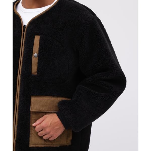 アヴィレックス（AVIREX）/《WEB&限定》BOA CARDIGAN ’24 ／ ボア カーディガン ／ AVIREX