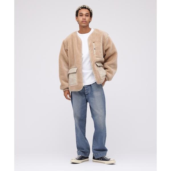 アヴィレックス（AVIREX）/《WEB&限定》BOA CARDIGAN ’24 ／ ボア カーディガン ／ AVIREX