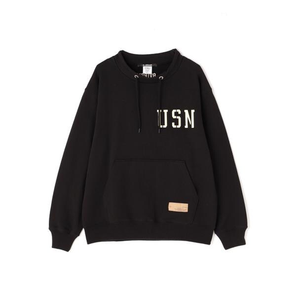 アヴィレックス（AVIREX）/《直営店限定》US．NAVY MOCK NECK SWEAT ／ モックネックスウェット ／ AVI