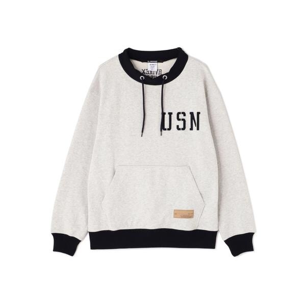 アヴィレックス（AVIREX）/《直営店限定》US．NAVY MOCK NECK SWEAT ／ モックネックスウェット ／ AVI