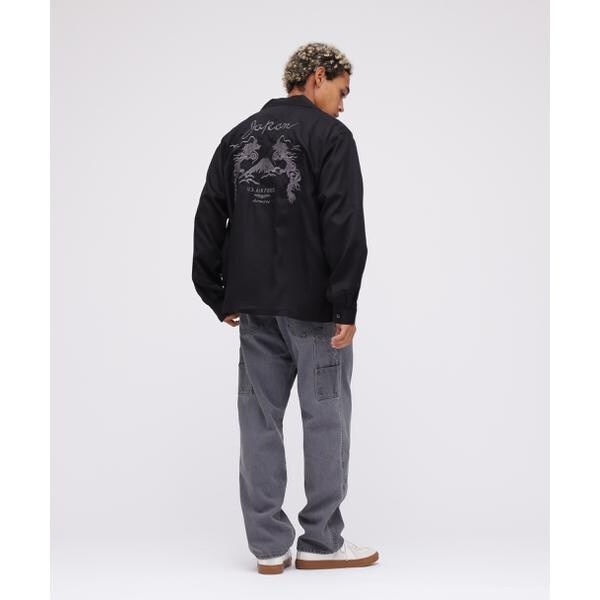 アヴィレックス（AVIREX）/《WEB限定》DOUBLE DRAGON SOUVENIR SHIRT ／ ダブルドラゴン スーベニ