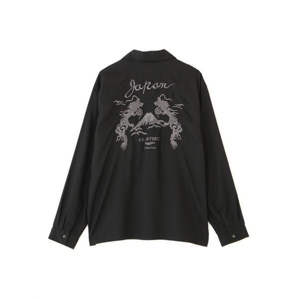 アヴィレックス（AVIREX）/《WEB限定》DOUBLE DRAGON SOUVENIR SHIRT ／ ダブルドラゴン スーベニ