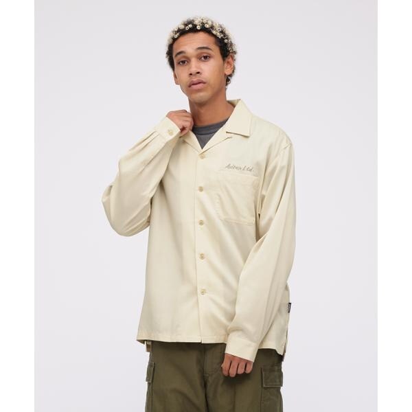 アヴィレックス（AVIREX）/《WEB限定》DOUBLE DRAGON SOUVENIR SHIRT ／ ダブルドラゴン スーベニ