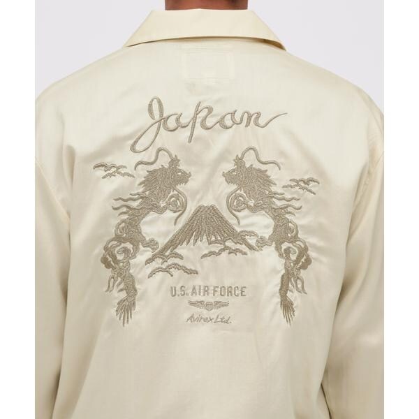 アヴィレックス（AVIREX）/《WEB限定》DOUBLE DRAGON SOUVENIR SHIRT ／ ダブルドラゴン スーベニ