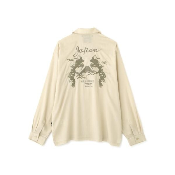 アヴィレックス（AVIREX）/《WEB限定》DOUBLE DRAGON SOUVENIR SHIRT ／ ダブルドラゴン スーベニ