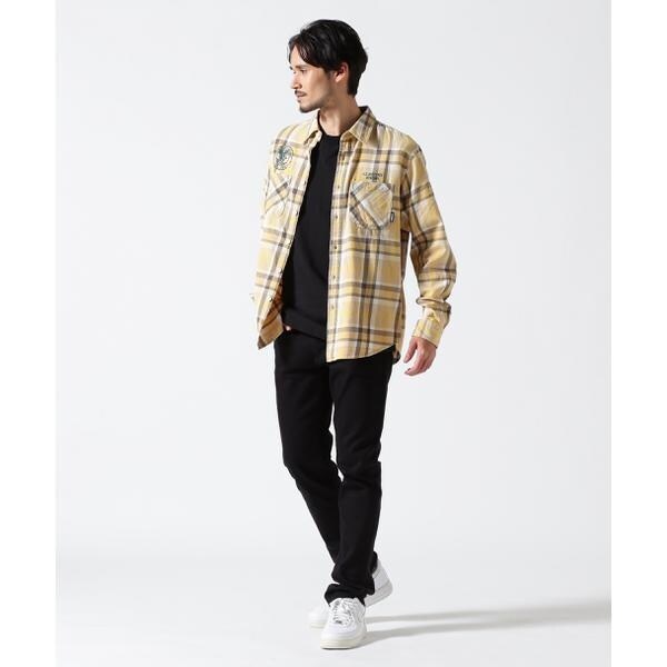 アヴィレックス（AVIREX）/FADE CHECK SHIRT ”USAFA” ／ フェイド チェックシャツ ／ AVIREX ／