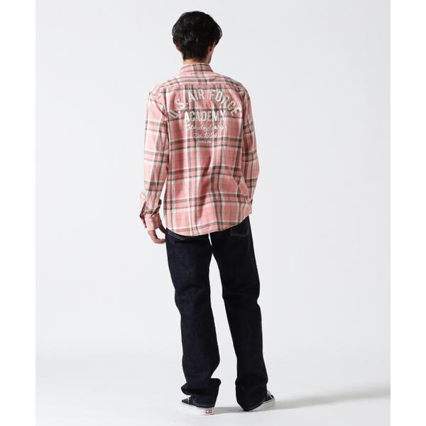 アヴィレックス（AVIREX）/FADE CHECK SHIRT ”USAFA” ／ フェイド チェックシャツ ／ AVIREX ／