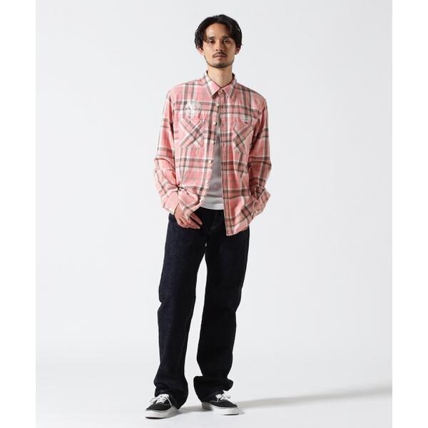 アヴィレックス（AVIREX）/FADE CHECK SHIRT ”USAFA” ／ フェイド チェックシャツ ／ AVIREX ／