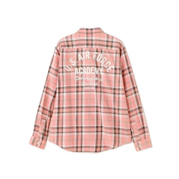 アヴィレックス（AVIREX）/FADE CHECK SHIRT ”USAFA” ／ フェイド チェックシャツ ／ AVIREX ／