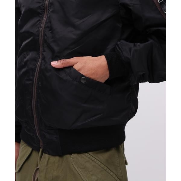 アヴィレックス（AVIREX）/《VINTAGE LINE》L−2 BLACK ／ L−2 ブラック ／ AVIREX ／ アヴィレ