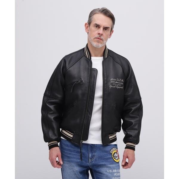 アヴィレックス（AVIREX）/《50th Anniversary》VARSITY JACKET ／ バーシティ ジャケット ／ A