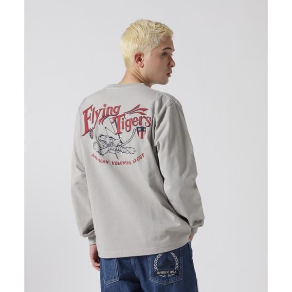 アヴィレックス（AVIREX）/《WEB＆限定》MILITARY MOTIF LONG SLEEVE T−SHIRT ／