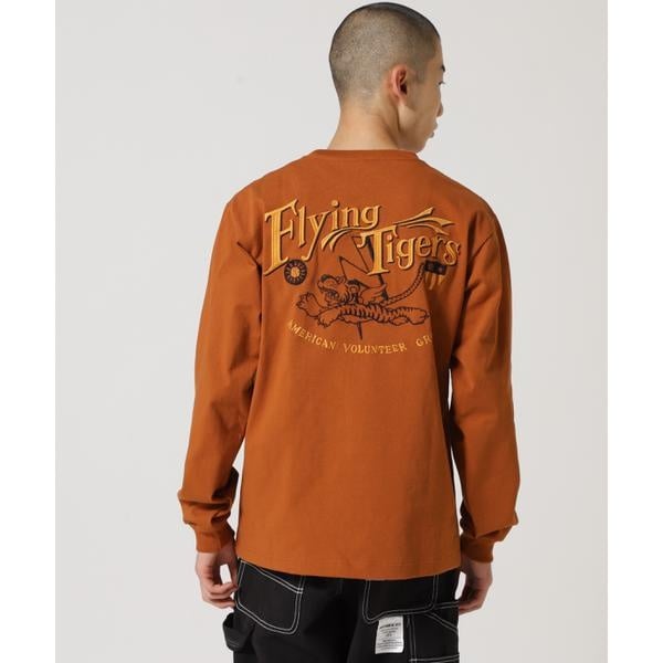 アヴィレックス（AVIREX）/《WEB＆限定》MILITARY MOTIF LONG SLEEVE T−SHIRT ／