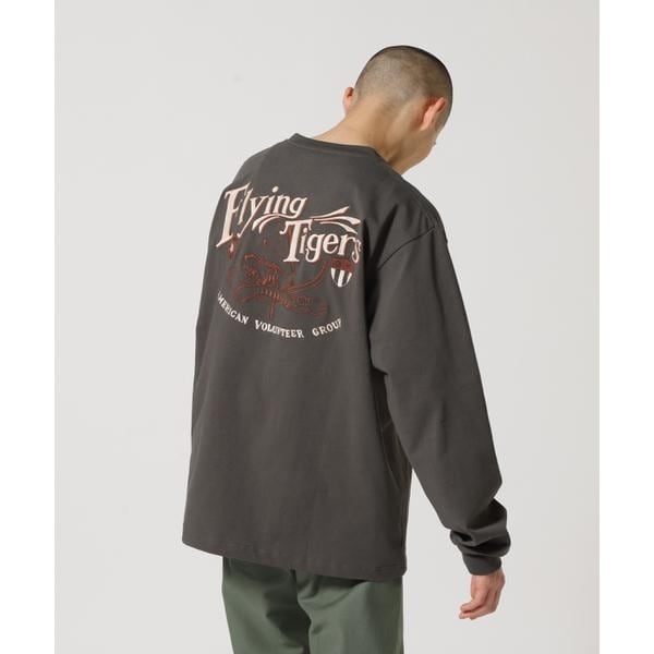 アヴィレックス（AVIREX）/《WEB＆限定》MILITARY MOTIF LONG SLEEVE T−SHIRT ／