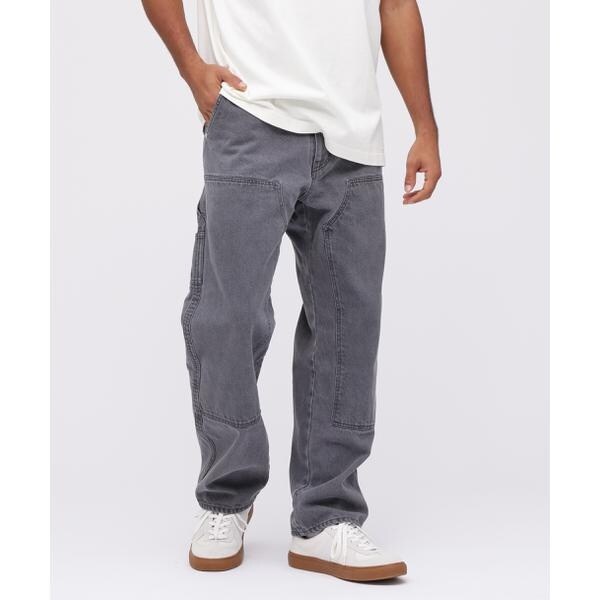 アヴィレックス（AVIREX）/《直営店限定》DOUBLE KNEE DENIM PANTS ／ ダブルニー デニムパンツ ／ AV