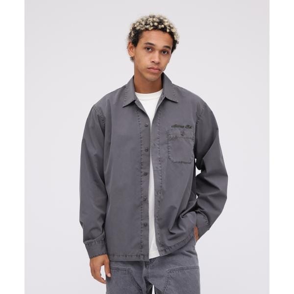 アヴィレックス（AVIREX）/《WEB限定》FADED ONE POINT WORK SHIRT ／ フェイデッド ワンポイント