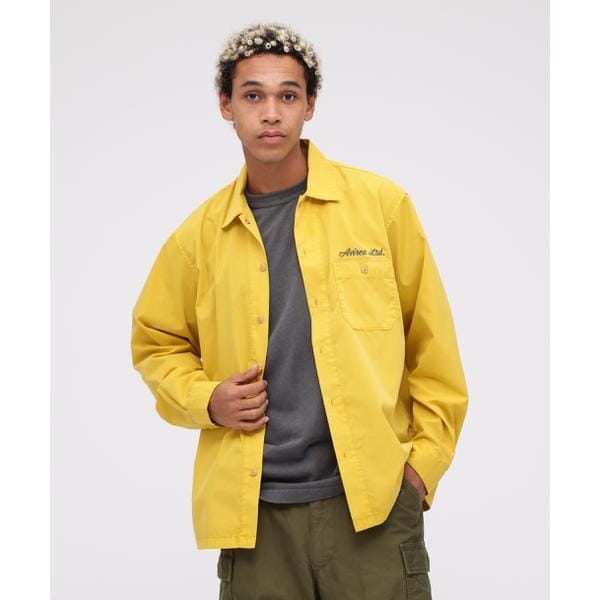 アヴィレックス（AVIREX）/《WEB限定》FADED ONE POINT WORK SHIRT ／ フェイデッド ワンポイント