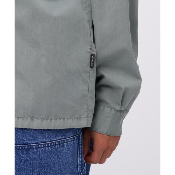 アヴィレックス（AVIREX）/《WEB限定》FADED ONE POINT WORK SHIRT ／ フェイデッド ワンポイント