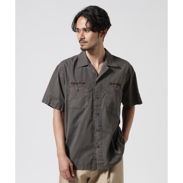 アヴィレックス（AVIREX）/FADED WORK SHIRT ”USAFA” ／ フェイド 半袖ワークシャツ ／ AVIREX