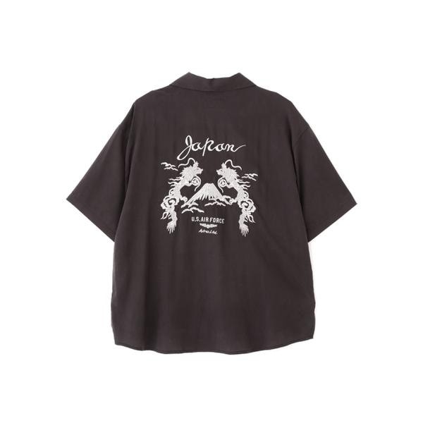 アヴィレックス（AVIREX）/《直営店限定》WOMEN’S DOUBLE DRAGON SOUVENIR SHIRT／ダブルドラゴ