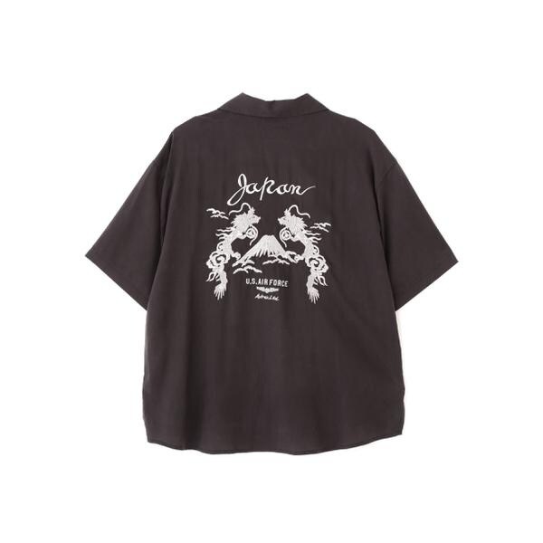 アヴィレックス（AVIREX）/《直営店限定》WOMEN’S DOUBLE DRAGON SOUVENIR SHIRT／ダブルドラゴ