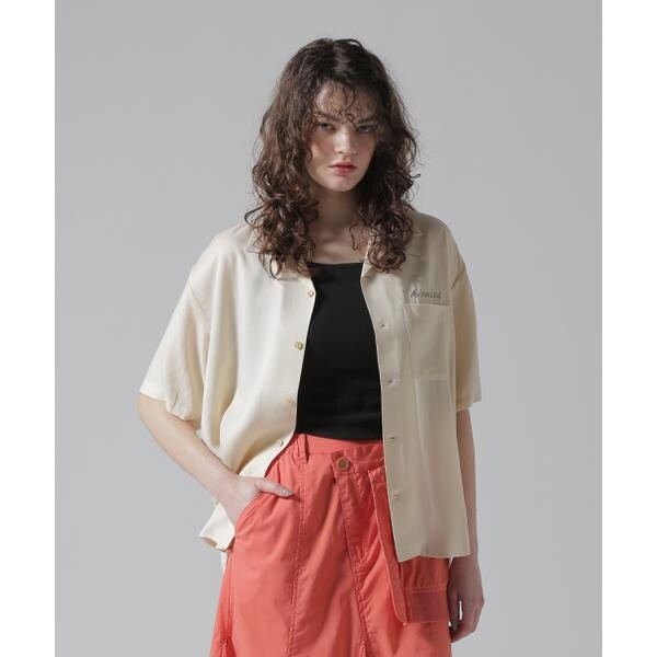 アヴィレックス（AVIREX）/《直営店限定》WOMEN’S DOUBLE DRAGON SOUVENIR SHIRT／ダブルドラゴ