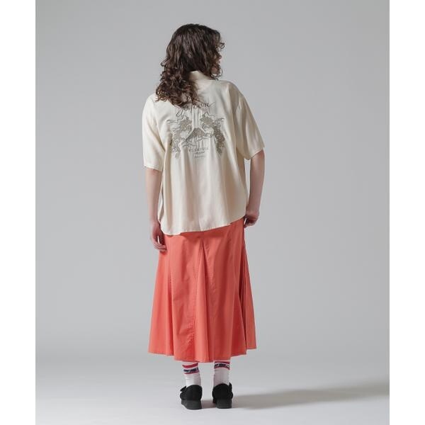 アヴィレックス（AVIREX）/《直営店限定》WOMEN’S DOUBLE DRAGON SOUVENIR SHIRT／ダブルドラゴ