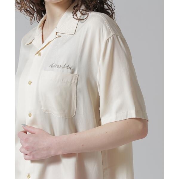 アヴィレックス（AVIREX）/《直営店限定》WOMEN’S DOUBLE DRAGON SOUVENIR SHIRT／ダブルドラゴ