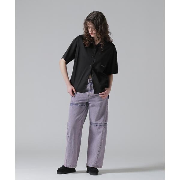アヴィレックス（AVIREX）/《直営店限定》WOMEN’S BACK RIBBON TENCEL SHIRTS／バックリボン テン
