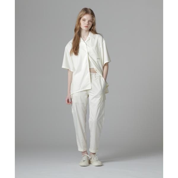 アヴィレックス（AVIREX）/《直営店限定》WOMEN’S BACK RIBBON TENCEL SHIRTS／バックリボン テン