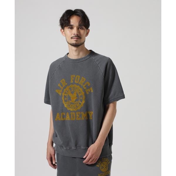 アヴィレックス（AVIREX）/SWEAT T−SHIRT ”USAFA” ／ スウェット 半袖Tシャツ ／ AVIREX ／ アヴ