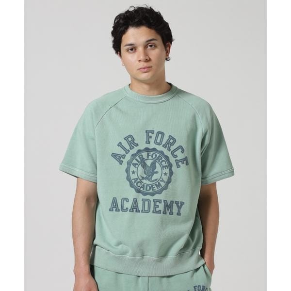 アヴィレックス（AVIREX）/SWEAT T−SHIRT ”USAFA” ／ スウェット 半袖Tシャツ ／ AVIREX ／ アヴ