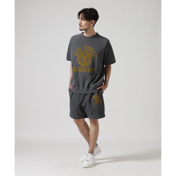 アヴィレックス（AVIREX）/SWEAT T−SHIRT ”USAFA” ／ スウェット 半袖Tシャツ ／ AVIREX ／ アヴ