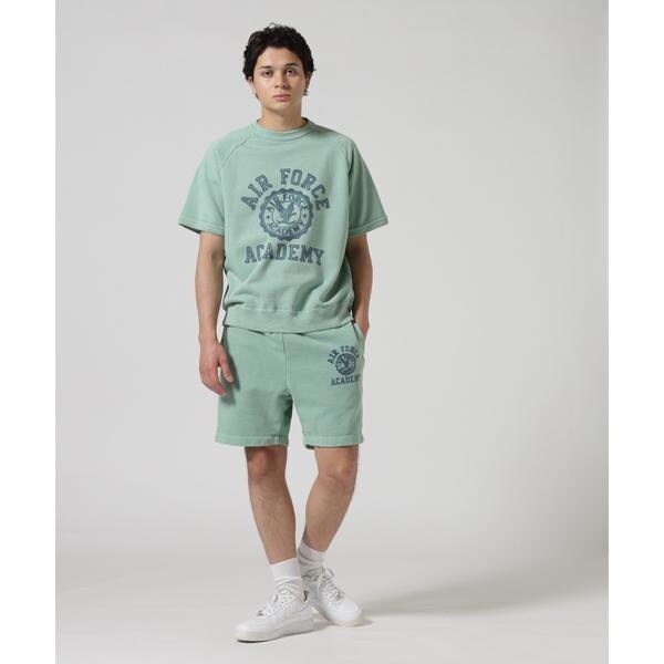 アヴィレックス（AVIREX）/SWEAT T−SHIRT ”USAFA” ／ スウェット 半袖Tシャツ ／ AVIREX ／ アヴ