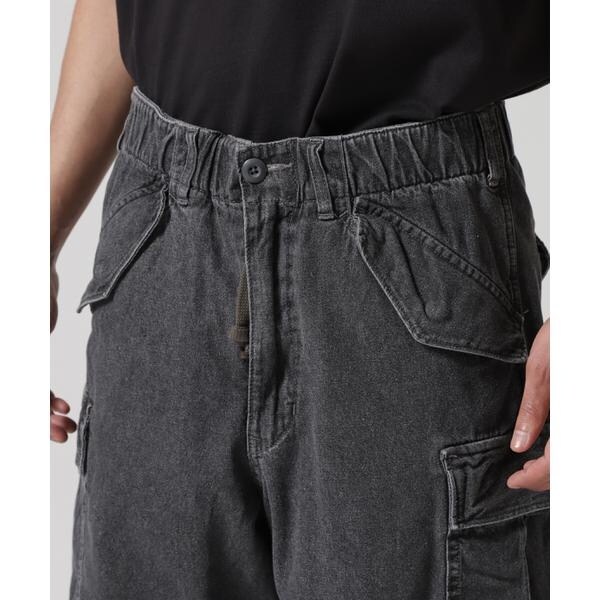 アヴィレックス（AVIREX）/《直営店限定》DENIM EASY CARGO SHORTS ／ デニム イージーカーゴショーツ ／