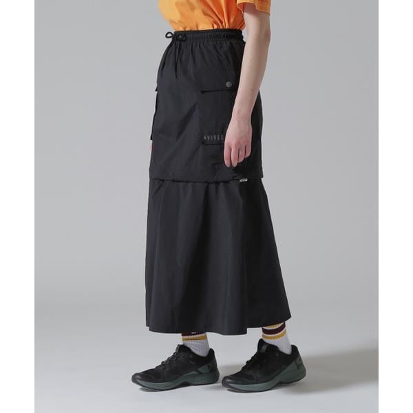 アヴィレックス（AVIREX）/MILITARY DETACHABLE BIG POCKET SKIRT／ミリタリーデタッチャブル