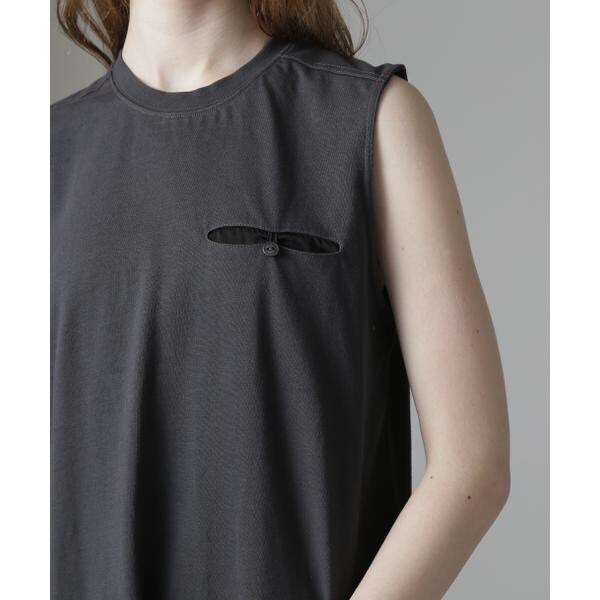 アヴィレックス（AVIREX）/《直営店限定》SLEEVELESS MILITARY ONEPIECE／スリーブレス ミリタリーワン