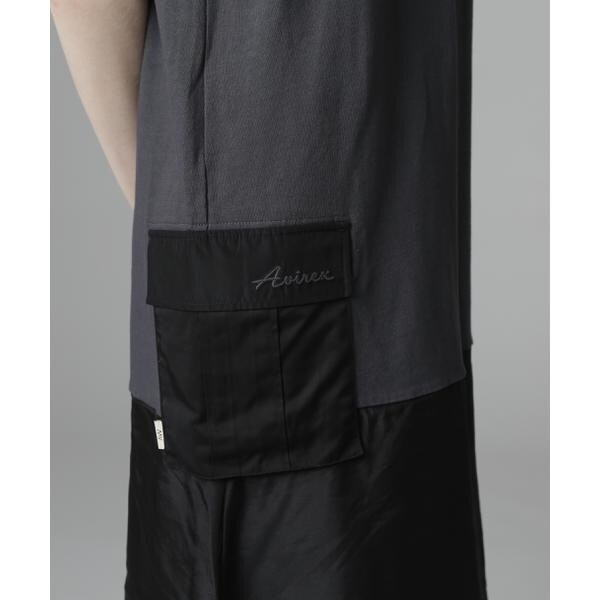 アヴィレックス（AVIREX）/《直営店限定》SLEEVELESS MILITARY ONEPIECE／スリーブレス ミリタリーワン