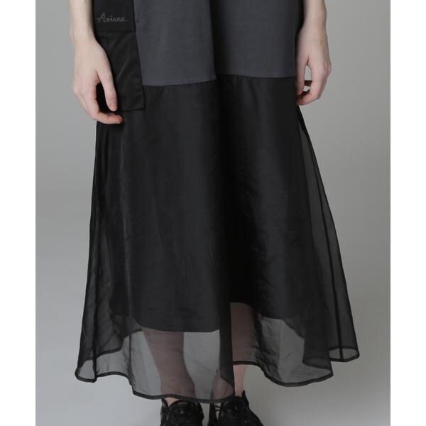 アヴィレックス（AVIREX）/《直営店限定》SLEEVELESS MILITARY ONEPIECE／スリーブレス ミリタリーワン