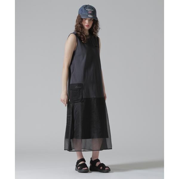 アヴィレックス（AVIREX）/《直営店限定》SLEEVELESS MILITARY ONEPIECE／スリーブレス ミリタリーワン