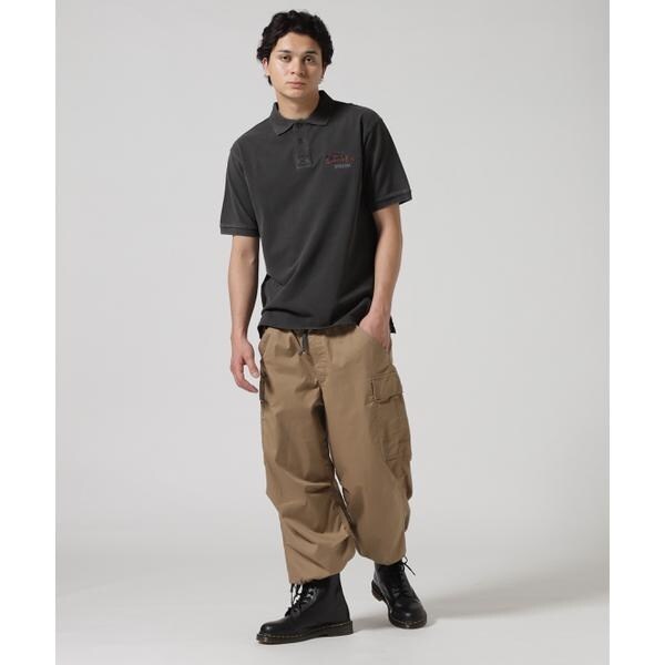 アヴィレックス（AVIREX）/《直営店限定》FADE WASH EMB POLO ”BUMBLE BEE” ／ フェイドウォッシュ