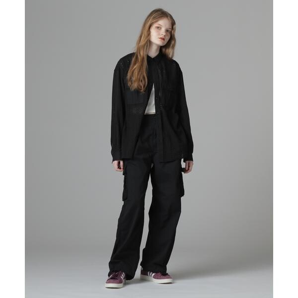 アヴィレックス（AVIREX）/《WEB LIMITED Belle LINE》LACE SHIRT／レースシャツ