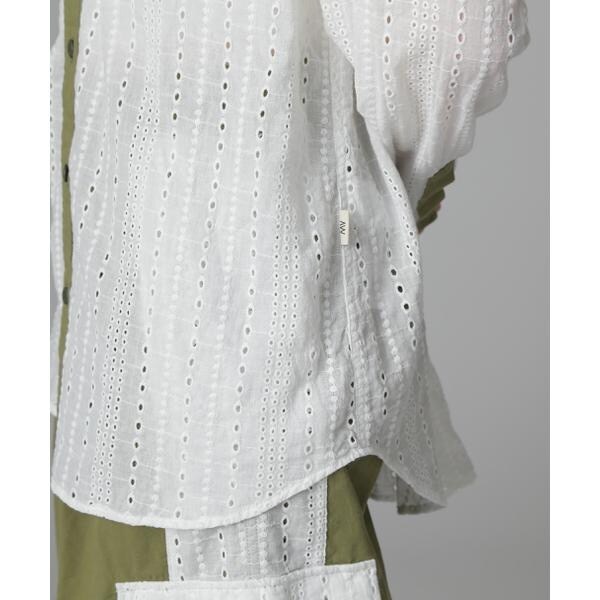 アヴィレックス（AVIREX）/《WEB LIMITED Belle LINE》LACE SHIRT／レースシャツ