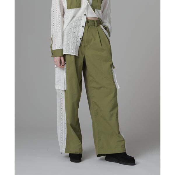 アヴィレックス（AVIREX）/《WEB LIMITED Belle LINE》LACE CARGO PANTS／レースカーゴパンツ