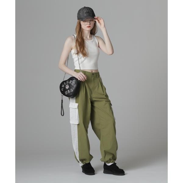 アヴィレックス（AVIREX）/《WEB LIMITED Belle LINE》LACE CARGO PANTS／レースカーゴパンツ
